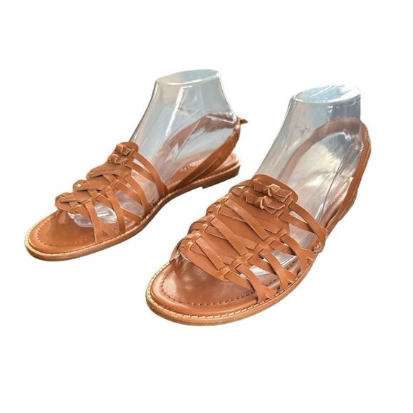 The Madewell Maya Huarache Leather Sandals - Picture 3 of 5